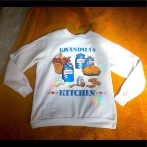 Thrifted Sweatshirt “Grandmas Kitchen”